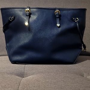 JustFab Navy Tote